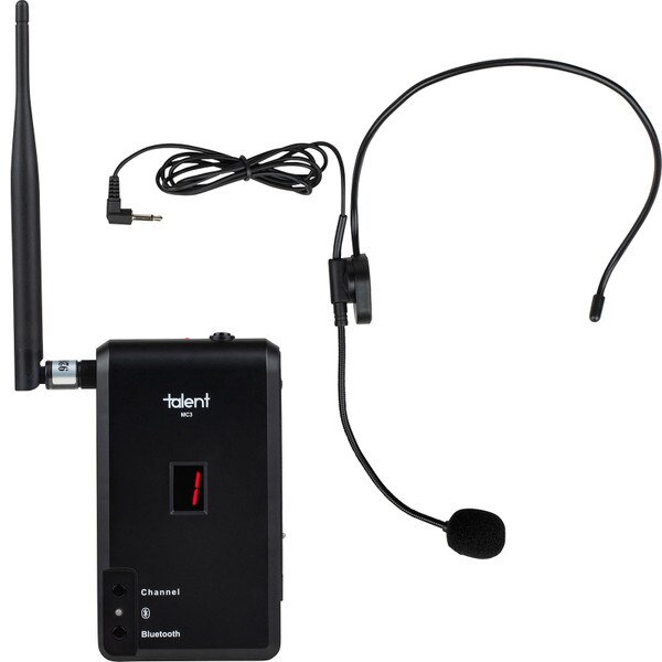 Main product image for Talent Silent Disco Prism Color Changing Headphone 10 Pack with Portable Transmitter233-3541